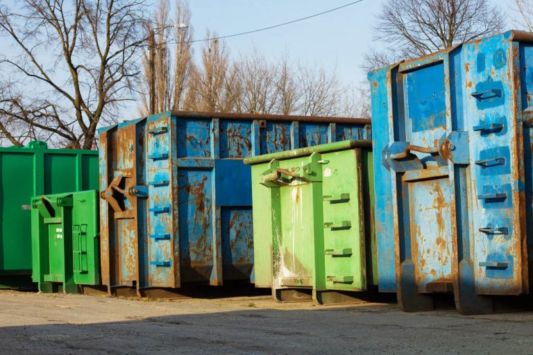 Roll-off Containers at Pro-Green Scrap Metal Recycling